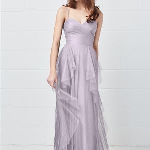 Lilac bridesmaids dress